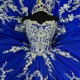 Luxury Royal Blue Prom Dress Ball Gown Vestidos De 15 anos Sweet 16 Year Quinceanera Dresses Applique Beads Birthday Party