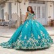 Off the Shoulder Green Shiny Princess Purple Quinceanera Dresses Ball Gown Sweet 16 Dress Beads Appliques Lace 15th Party Gown