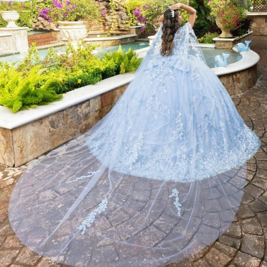 Sky Blue Shiny Princess Quinceanera Dress Ball Gown Off The Shoulder Lace Applique Beading Corset Sweet 16 Vestido 15 De Anos