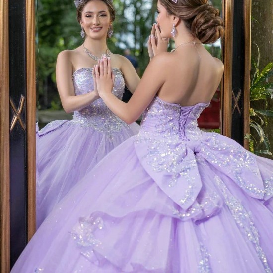 Tired Lavender Quinceanera Dresses Lace Appliques Beading Off the Shoulder Princess Ball Gown Custom Made For Sweet 16