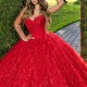 Red 2024 Off The Shoulder Ball Gown Quinceanera Dresses Applique Lace Beads Tull Vestidos De 15 Anos Corset Dress For 16th