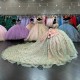 Sexy Off the Shoulder Quinceanera Dress 2024 Ball Gown Appliques Lace Beading Sequins Sweet 15 16 Dress Vestido De 15 Anos