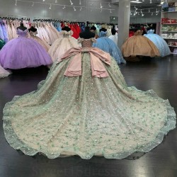 Sexy Off the Shoulder Quinceanera Dress 2024 Ball Gown Appliques Lace Beading Sequins Sweet 15 16 Dress Vestido De 15 Anos